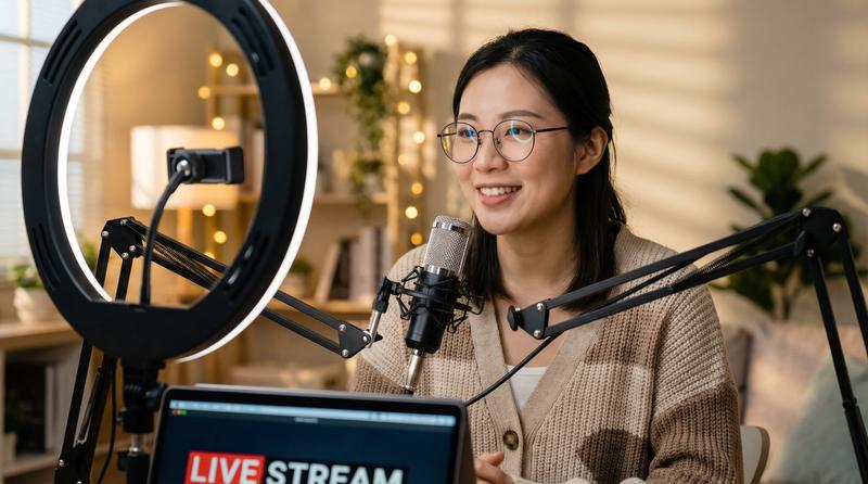 黑丝原创视频-美女主播直播间