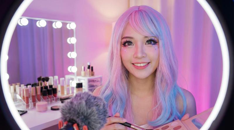 黑丝美妆视频教程