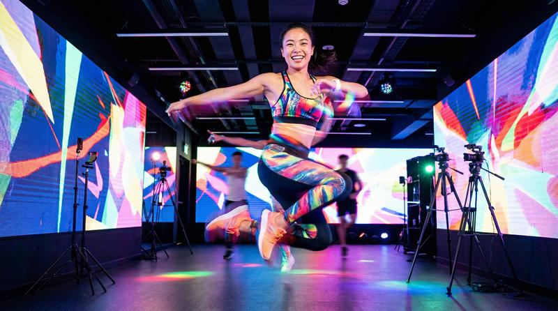 黑丝运动健身视频